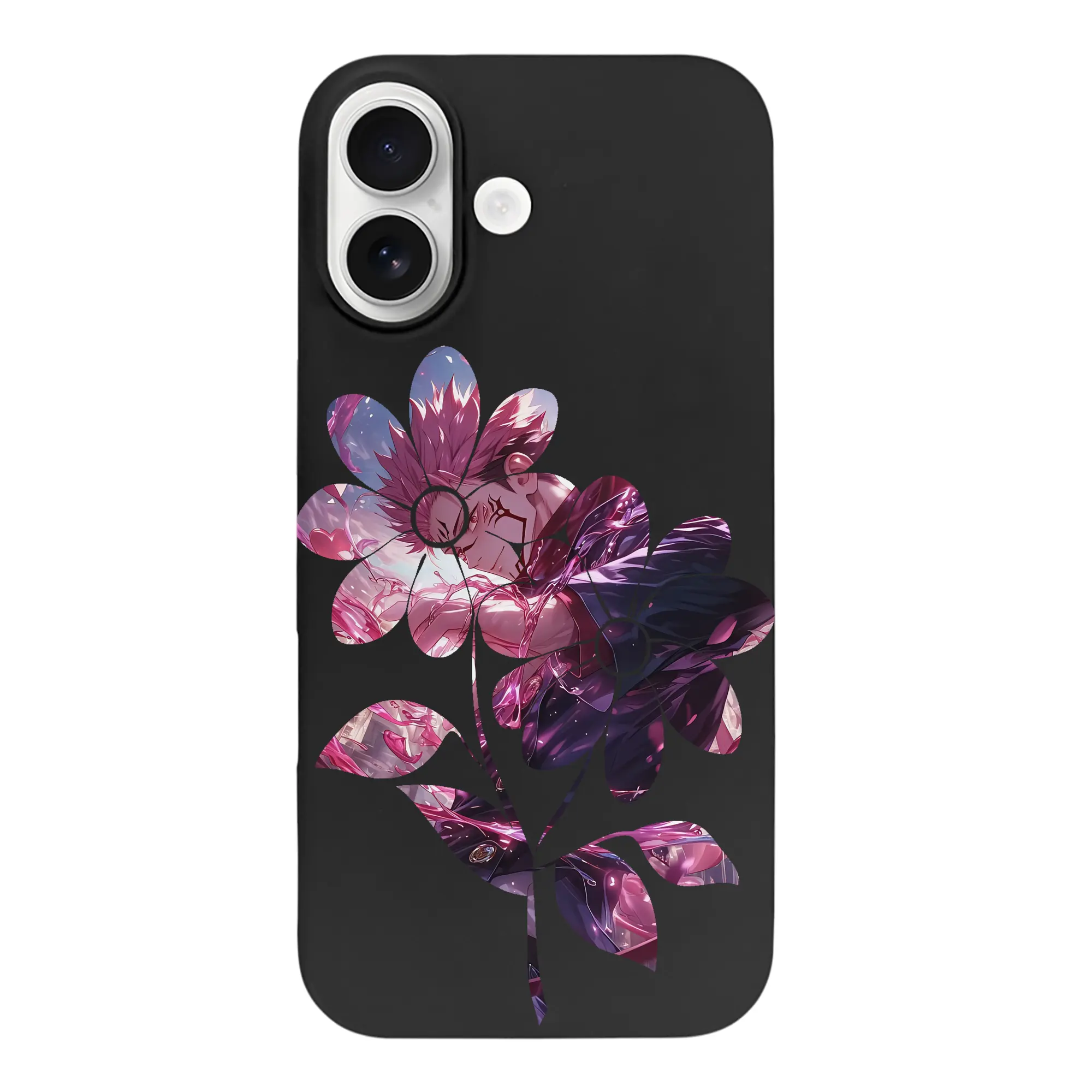 呪術廻戦 グッズ,両面宿儺 - iPhone 17 シリーズ シリコンケース 薄型 耐衝撃 指紋防止 ソフトタッチカバー 精密フィット 傷防止 保護ケース iPhone 17/17 Air/17 Pro/17 Pro Max 対応